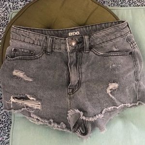 BDG High waisted cut off shorts